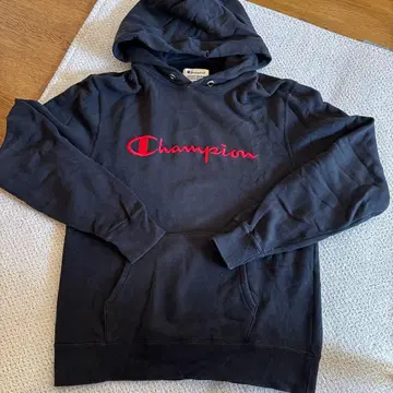 Champion 블랙 후드티