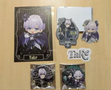 기사X 타케야키 쇼 캔뱃지 등