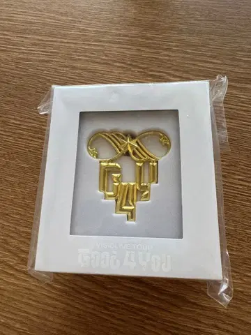 Good 4 you 골드 핀 배지 아이