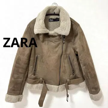 ZARA 자라 무스탕 코트 무스탕 자켓