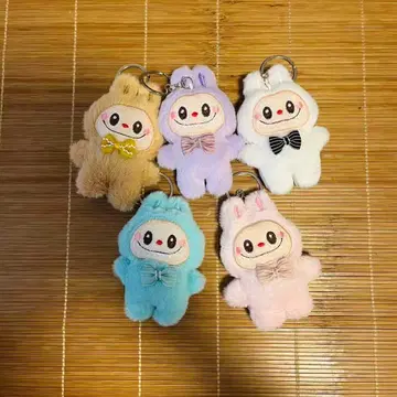 러브브 봉제 인형 키링 5색 세트