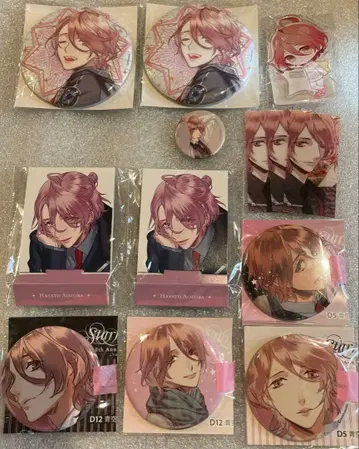 starry sky 스타스카 파랑 하늘 하야토 캔뱃지 아크릴 스탠드