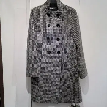 새상품급 NATURAL BEAUTY BASIC 하프 코트 38 사이즈