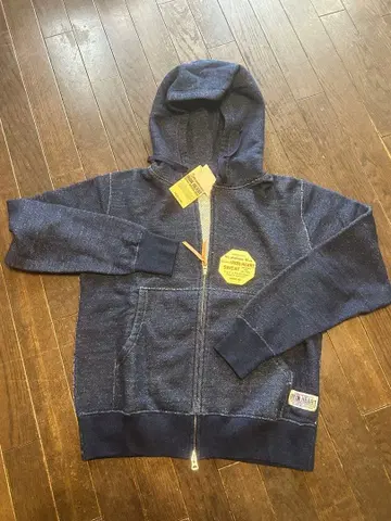 IRON HEART Heavy Weight 후드티 인디고 맨투맨