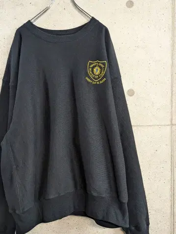 챔피온 리버스 위브 블랙 XL 오버 사이즈 보안관