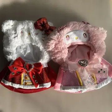 헬로키티 옷 갈아입기 봉제 인형용