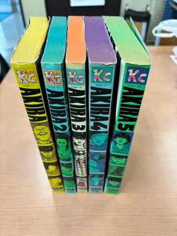 AKIRA 1~5권 세트 오토모 가츠히로