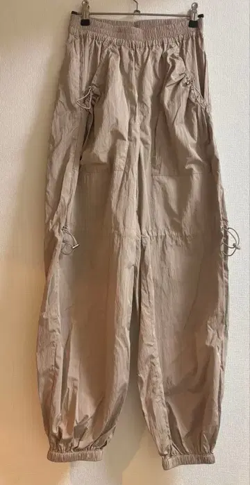 SeaRoomlynn 시루무린 BALOON 드로스트 팬츠 S 베이지