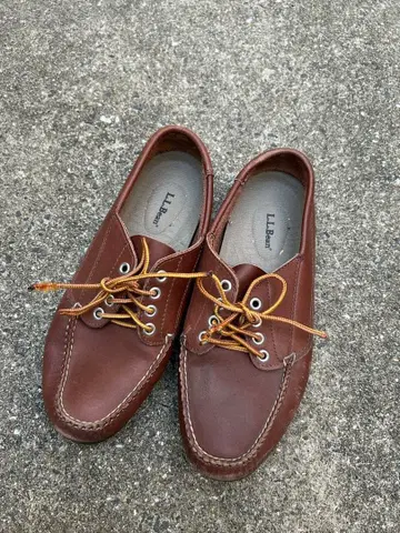 00년대 l.l.bean 모카신 데크 슈즈 구제 의류