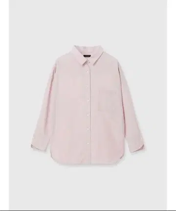 anuans 스탠다드 셔츠 핑크