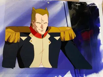 마스터 키튼 애니메이션 셀화와 원화와 레이아웃