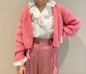 빔즈 보이 모헤어 가디건