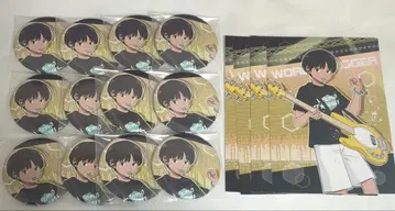 와토리 오비시마 유카리 밴드 캔뱃지