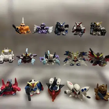 SD 건담 풀컬러 컬렉션 SEED 계열 등 다수 세트