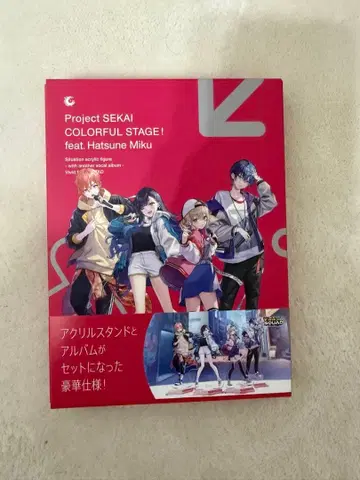 프로세카 어나더 보컬 CD 비비버스 CD+아크릴 스탠드