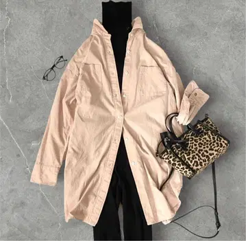 새상품급 인기 밴야드 스톰 코듀로이 오버 실루엣 롱 셔츠