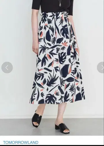 TOMORROWLAND 플라워 프린트 롱 스커트