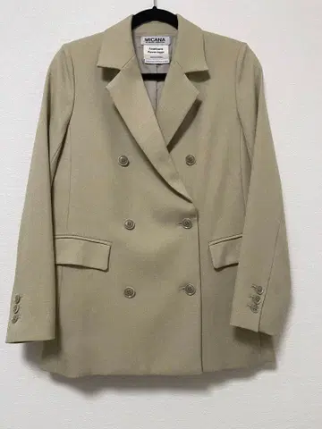 MICA&DEAL AMERICANA 더블 버튼 테일러드 자켓