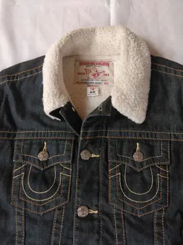 트루 릴리젼 데님 보아 자켓 M 사이즈