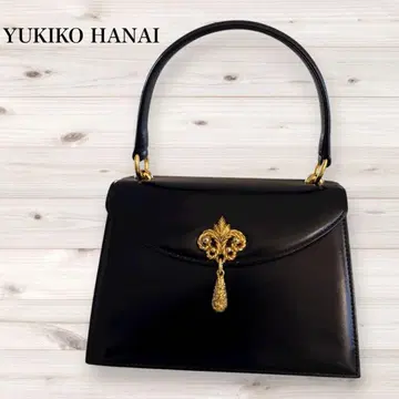YUKIKO HANAI 블랙 핸드백 관혼상제 포멀