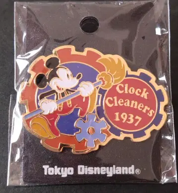 레어! 레트로 TDL 미키의 대시계 Clock Cleaners