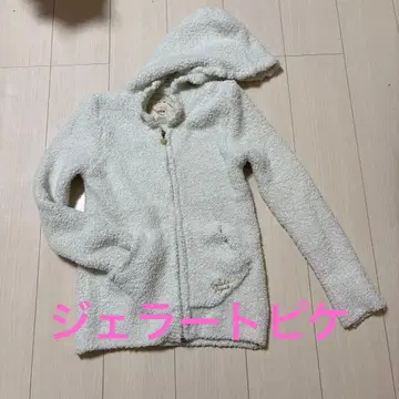 젤라또피케 상의 후드티 화이트 룸웨어 프리 사이즈