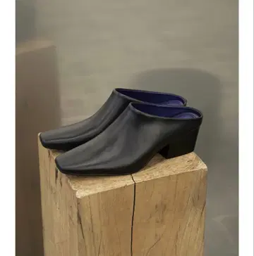 todayful Squaretoe Leather Sabot