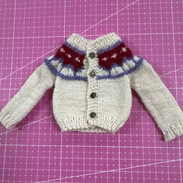 네오 브라이스 Blythe 씨 손뜨개 스웨터 35