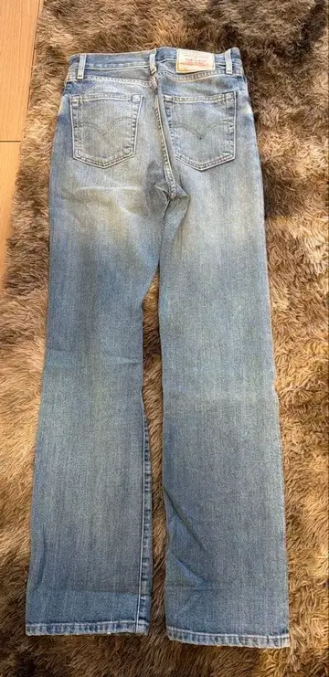 LEVI'S 701 빅 E 복각 하이웨스트 스트레이트 데님 W25