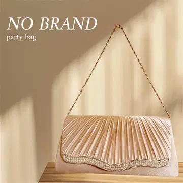 핑크 베이지 2way 결혼식 파티 백