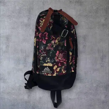 새상품급 GREGORY 그레고리 바디백 꽃무늬 가든