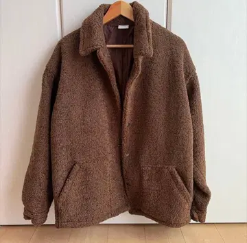 CIAO PANIC 보아 자켓 브라운