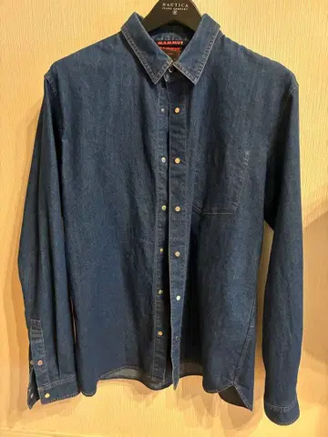 마무트 초크 데님 셔츠