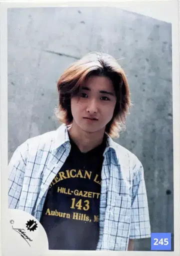 아라시 오노 사토시 공식 사진(245) 초기 구 J 로고