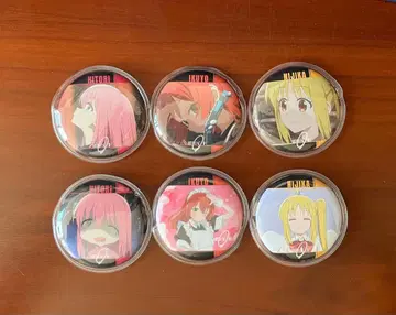 봇치 더 록 매트 캔뱃지 세트