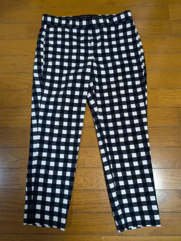 [ BANANA REPUBLIC ] 체크 무늬 팬츠 사이즈 2