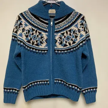 코위찬 니트 스웨터 (터콰이즈 블루)