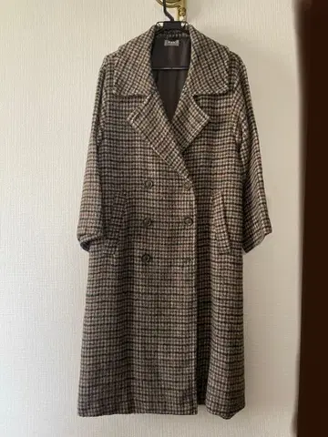 Bab 샤기 더블 롱 코트