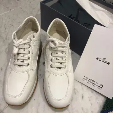 HOGAN 화이트 스니커즈 37