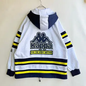 새상품급 일본제 kappa 남성용 트랙 자켓 후드티 저지 로고