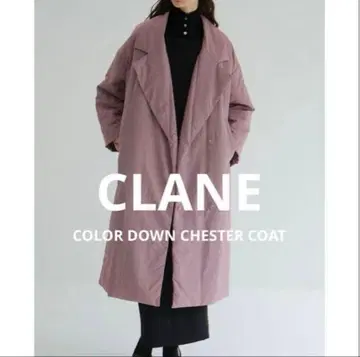 CLANE / 24AW COLOR DOWN CHESTER COAT