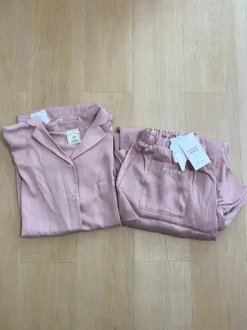젤라또피케 룸웨어 파자마 새틴 핑크