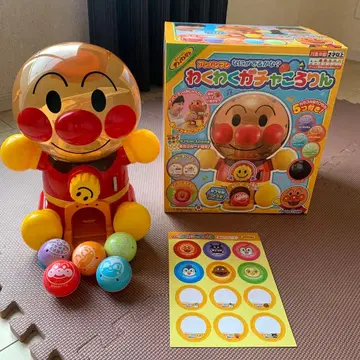 호빵맨 뭐가 나올까? 두근두근 가챠 굴러라