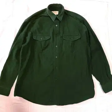 Eddie Bauer 에디 바우어 다크 그린 긴팔 빅 셔츠