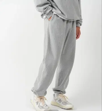 OVY 헤비 웨이트 와이드 스웻 팬츠 그레이