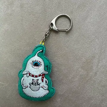 히구치 유코 히토츠메 펠트 자수 키링