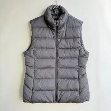 유니클로 여성용 다운 베스트 자켓 XL 그레이 울트라 라이트