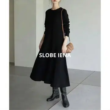 SLOBE IENA 23AW 워셔블 플레어 원피스