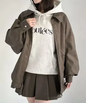 Heather 가죽 자켓