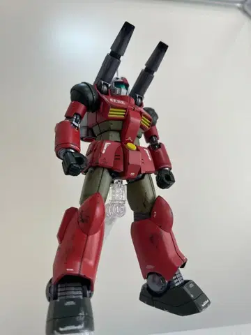 HG 1/144 건캐논 전체 페인팅 완성품 기동전사 건담
